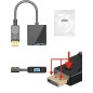 Goobay DisplayPort til VGA Adapter 0.15m 1080p@60Hz